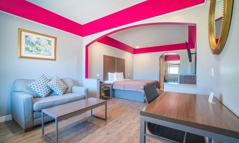 Day use room at Hotel Bliss Kemah Boardwalk.