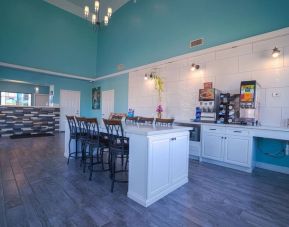 Kitchen available at Hotel Bliss Kemah Boardwalk.