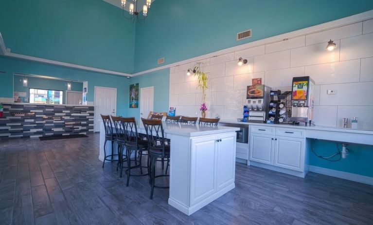 Kitchen available at Hotel Bliss Kemah Boardwalk.