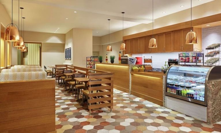 Snack bar and meals at DoubleTree By Hilton Houston Intercontinental Airport.