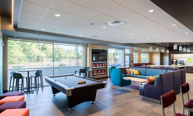 Game room at Tru By Hilton Eugene.