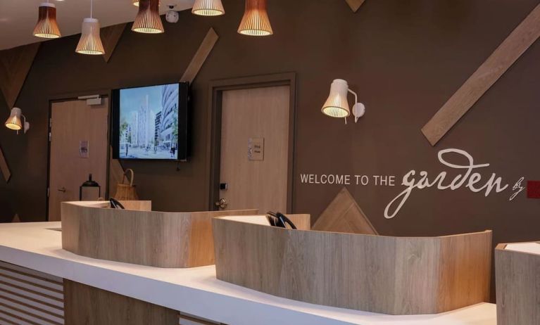 Reception hall at Hilton Garden Inn Massy.