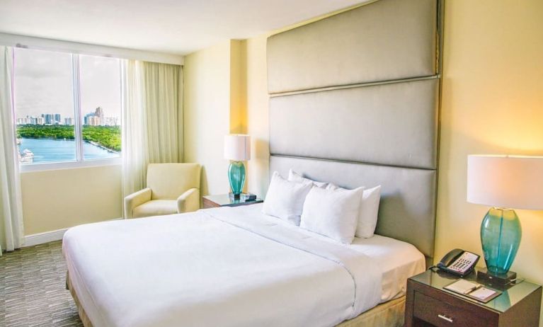 Day use room at GALLERYone - A DoubleTree Suites By Hilton Hotel.
