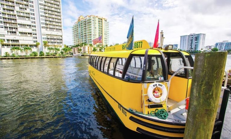 Ferry at GALLERYone - A DoubleTree Suites By Hilton Hotel.