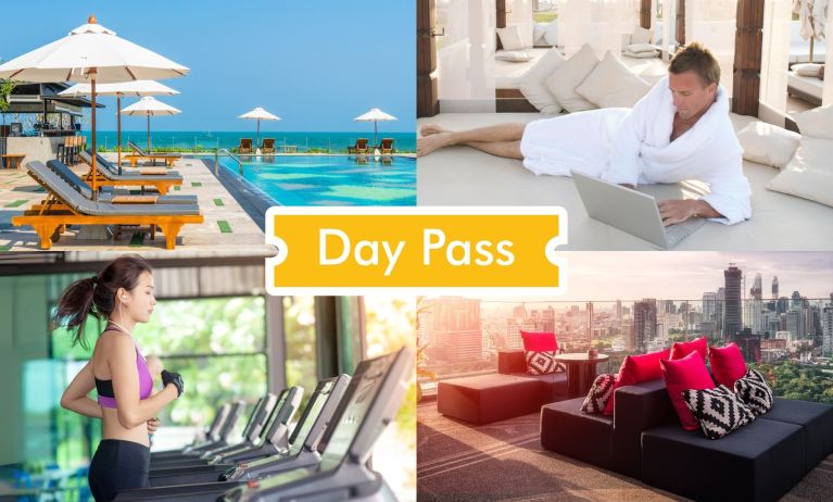 Day pass at Quality Inn & Suites Woodstock Near Lake Geneva - to enjoy the pool and other amenities of the hotel. 
