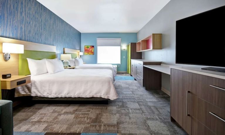 Day use room at Home2 Suites By Hilton San Francisco Airport North.