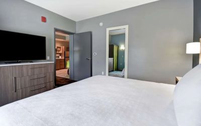 Day use room at Home2 Suites By Hilton San Francisco Airport North.