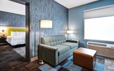 Day use room at Home2 Suites By Hilton San Francisco Airport North.