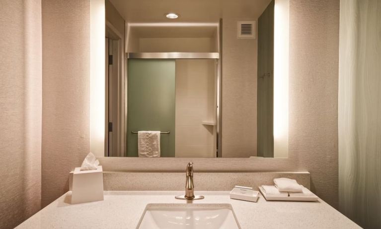 Day use room at Home2 Suites By Hilton San Francisco Airport North.