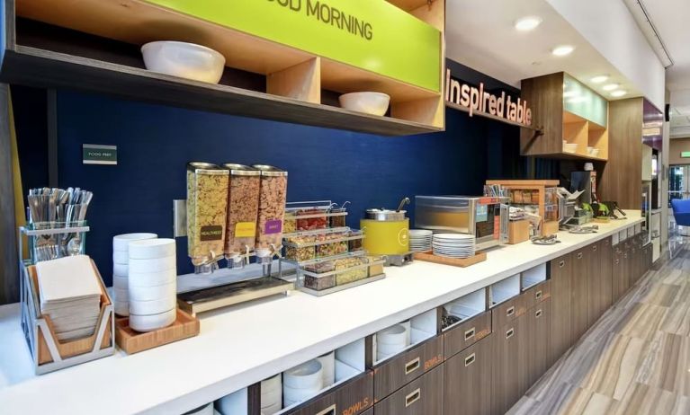 Breakfast available at Home2 Suites By Hilton San Francisco Airport North.