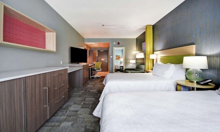 Day use room at Home2 Suites By Hilton San Francisco Airport North.