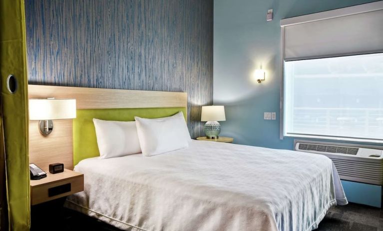 Day use room at Home2 Suites By Hilton San Francisco Airport North.