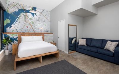 Day use room at The Baltic Hotel.