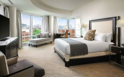 Day use room at The Inn At Penn, A Hilton Hotel.