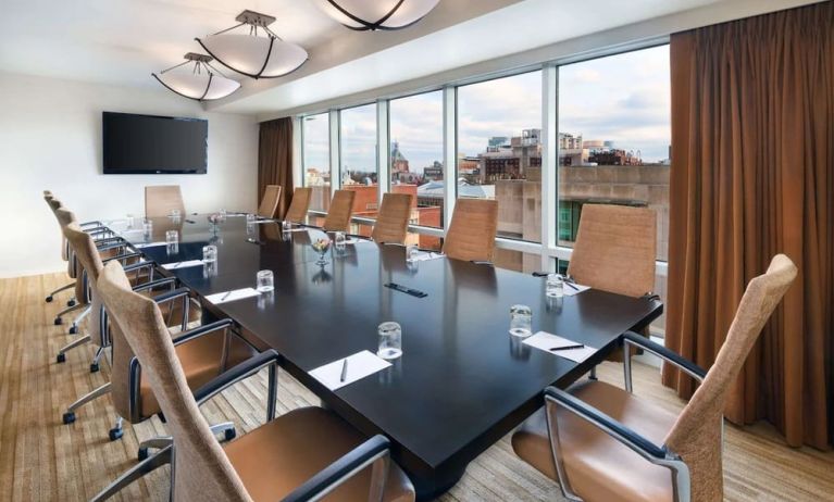 Meeting room at The Inn At Penn, A Hilton Hotel.