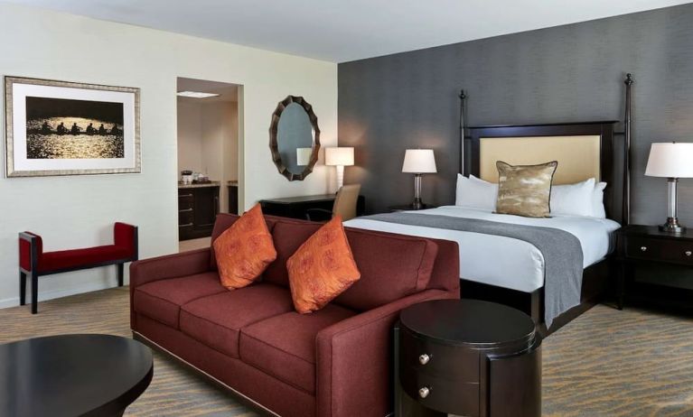 Day use room at The Inn At Penn, A Hilton Hotel.
