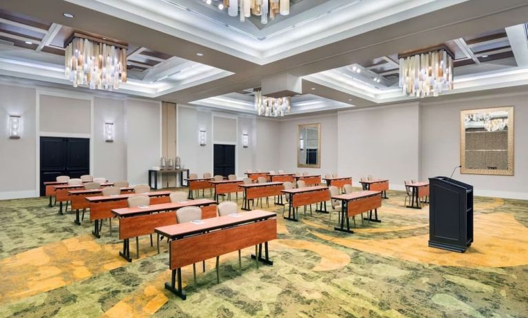 Meeting room at The Inn At Penn, A Hilton Hotel.