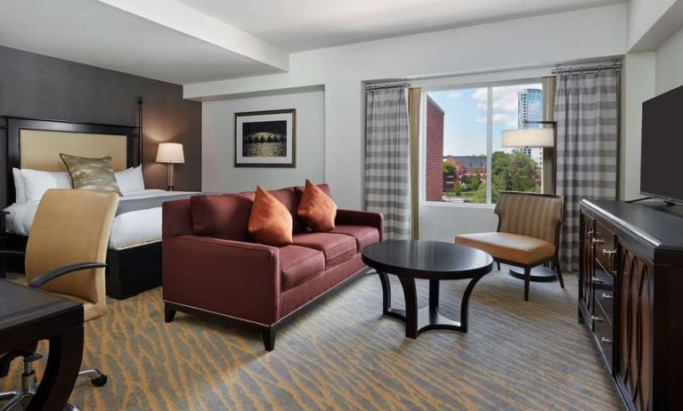 Day use room at The Inn At Penn, A Hilton Hotel.