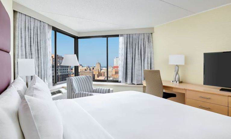 Day use room at DoubleTree By Hilton Philadelphia Center City.