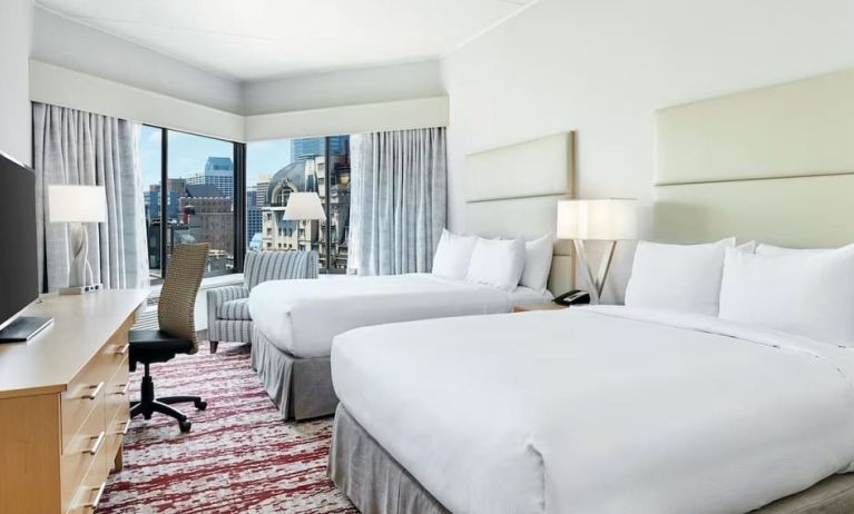Day use room at DoubleTree By Hilton Philadelphia Center City.