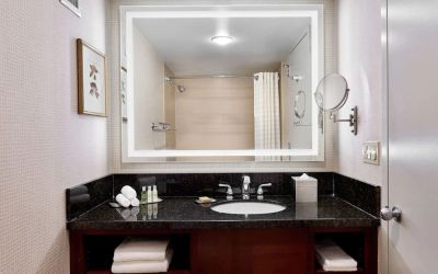 Day use room at DoubleTree By Hilton Philadelphia Center City.