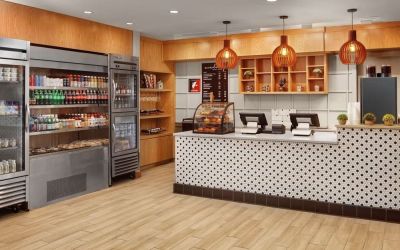 Snack bar at DoubleTree By Hilton Philadelphia Center City.