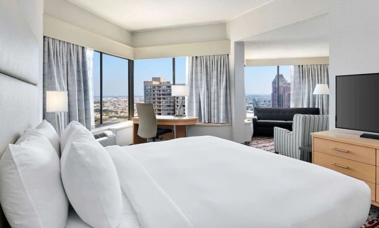 Day use room at DoubleTree By Hilton Philadelphia Center City.