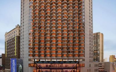 Hotel exterior at DoubleTree By Hilton Philadelphia Center City.
