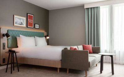 Day use room at Hilton Garden Inn Paris Orly Airport.