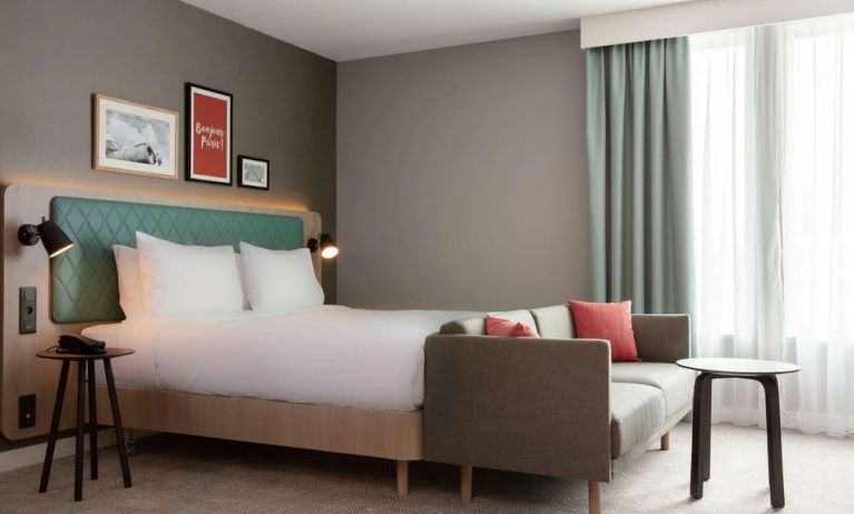 Day use room at Hilton Garden Inn Paris Orly Airport.