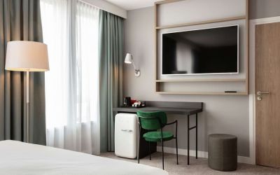 Day use room at Hilton Garden Inn Paris Orly Airport.