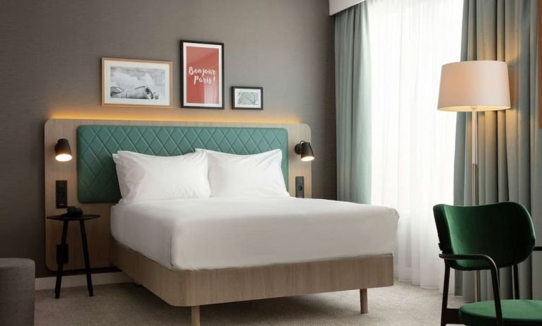 Day use room at Hilton Garden Inn Paris Orly Airport.