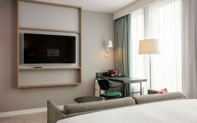 Day use room at Hilton Garden Inn Paris Orly Airport.