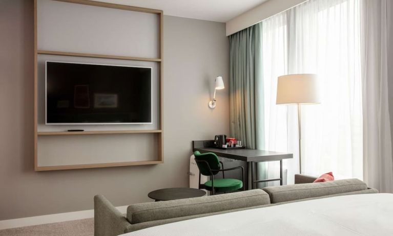 Day use room at Hilton Garden Inn Paris Orly Airport.