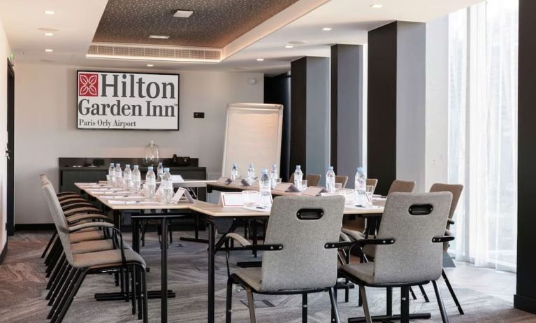Meeting room at Hilton Garden Inn Paris Orly Airport.