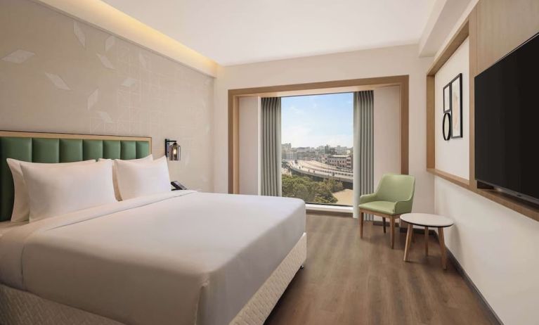 Day use room at Hilton Garden Inn Surat City Centre.