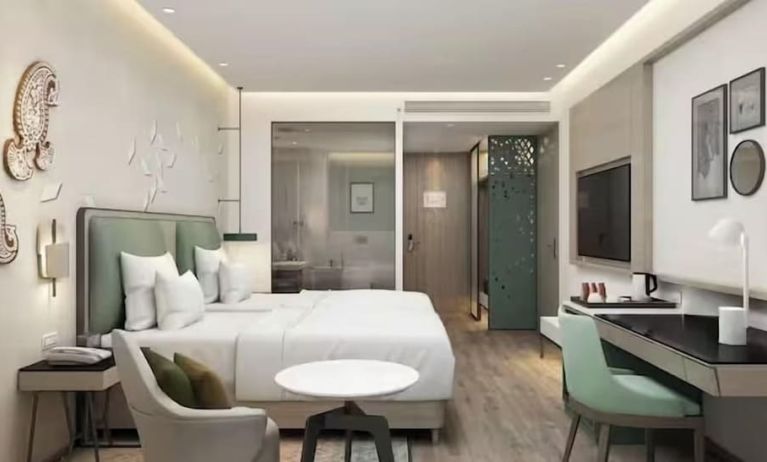 Day use room at Hilton Garden Inn Surat City Centre.