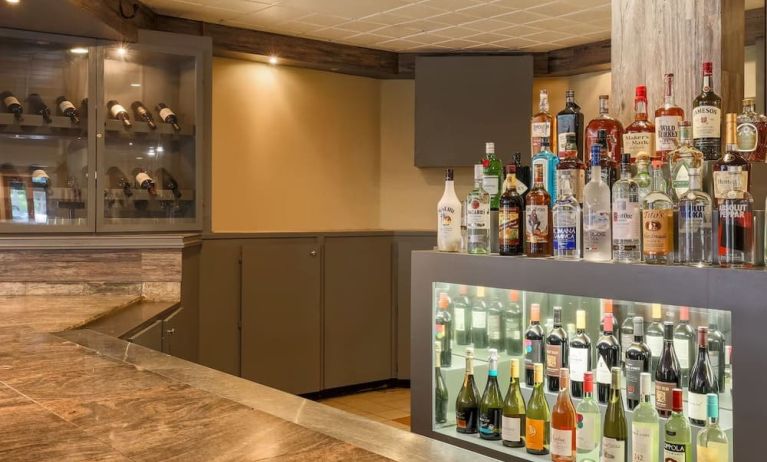 Hotel bar at Four Points By Sheraton San Diego.