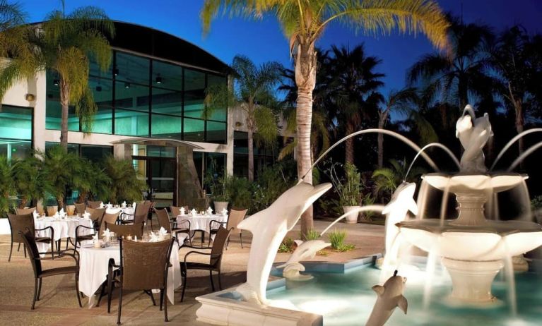 Outdoor pool at Four Points By Sheraton San Diego.