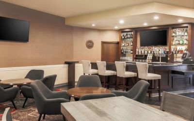 Hotel bar at Four Points By Sheraton San Diego.