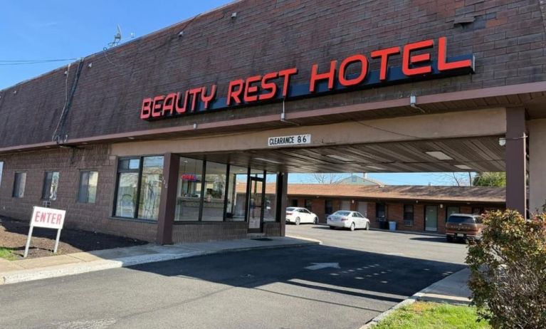 Property exterior at Beauty Rest Hotel, Edison.