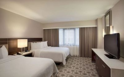 Day use room at Embassy Suites By Hilton Washington DC Georgetown.