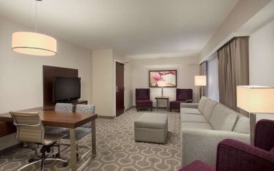 Day use room at Embassy Suites By Hilton Washington DC Georgetown.