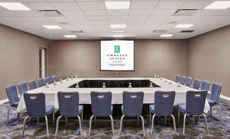 Meeting room at Embassy Suites By Hilton Washington DC Georgetown.