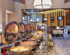 Dining room at Embassy Suites By Hilton Washington DC Georgetown.