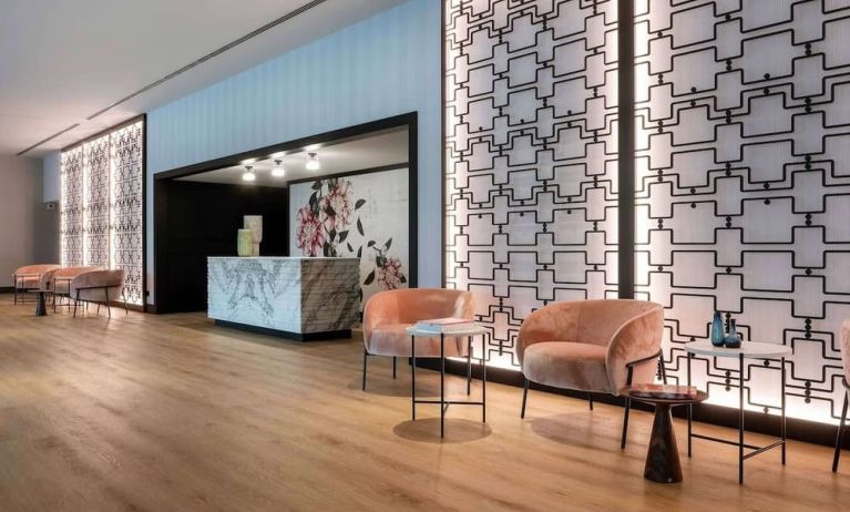 Hotel reception at DoubleTree By Hilton Berlin Ku'damm.