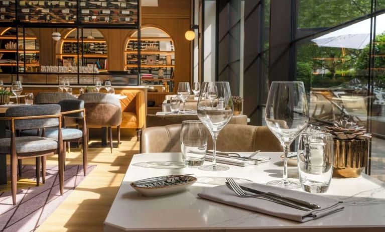 Dining room at DoubleTree By Hilton Berlin Ku'damm.