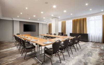 Meeting room at Hilton Heidelberg.