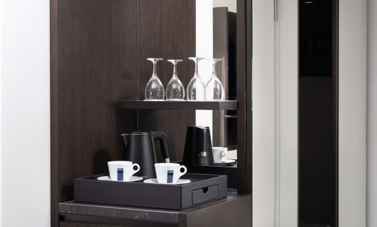 Coffee station at Hilton Heidelberg.
