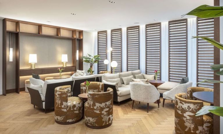 Lounge at Hilton Heidelberg.